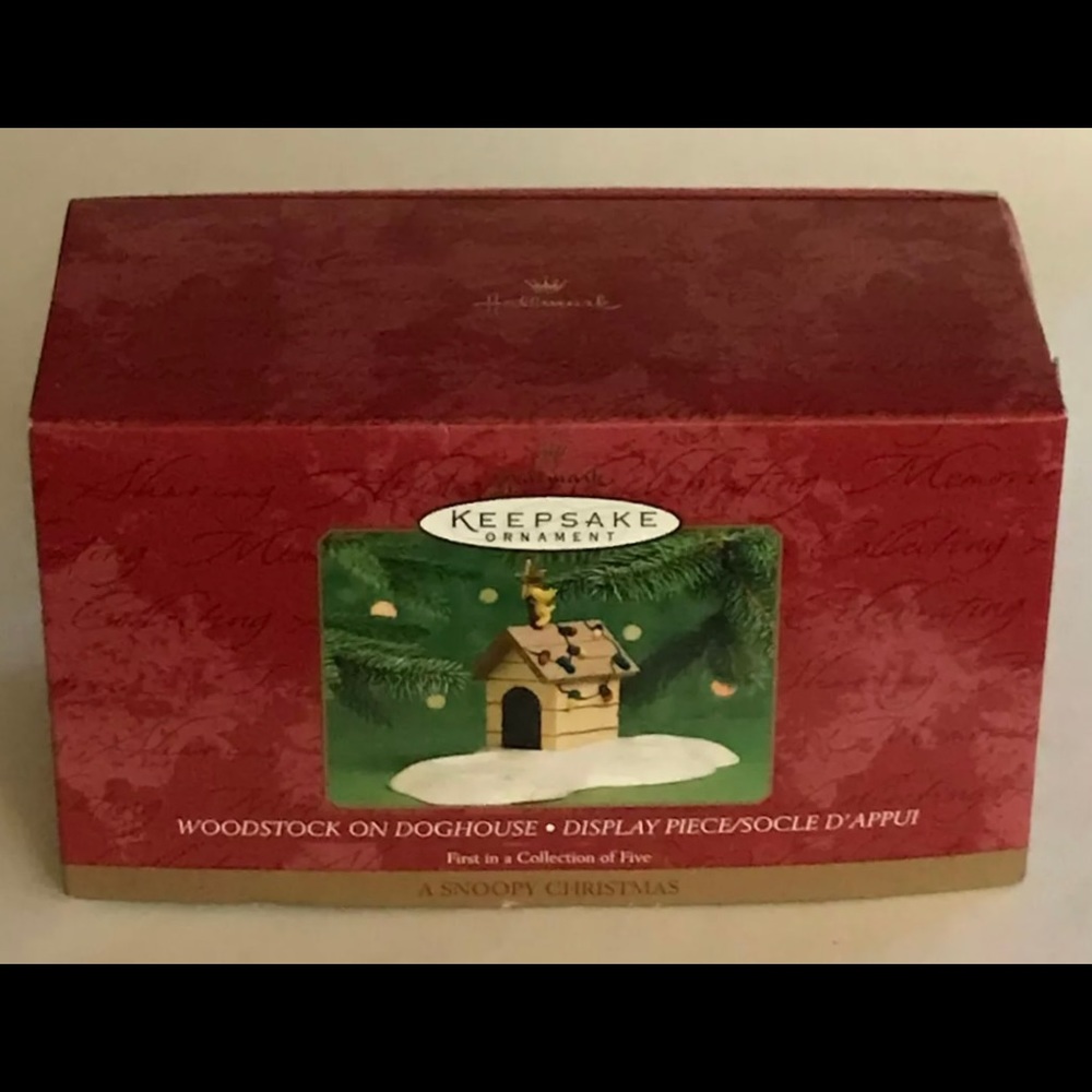 Hallmark Woodstock Keepsake Holiday Ornament